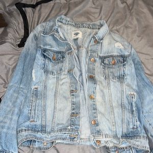denim jacket, old navy